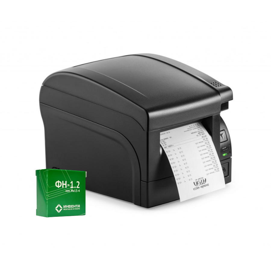 ККТ АТОЛ 77Ф. Черный. с ФН 1.2 15 мес. USB. RS-232. Ethernet. 5.0