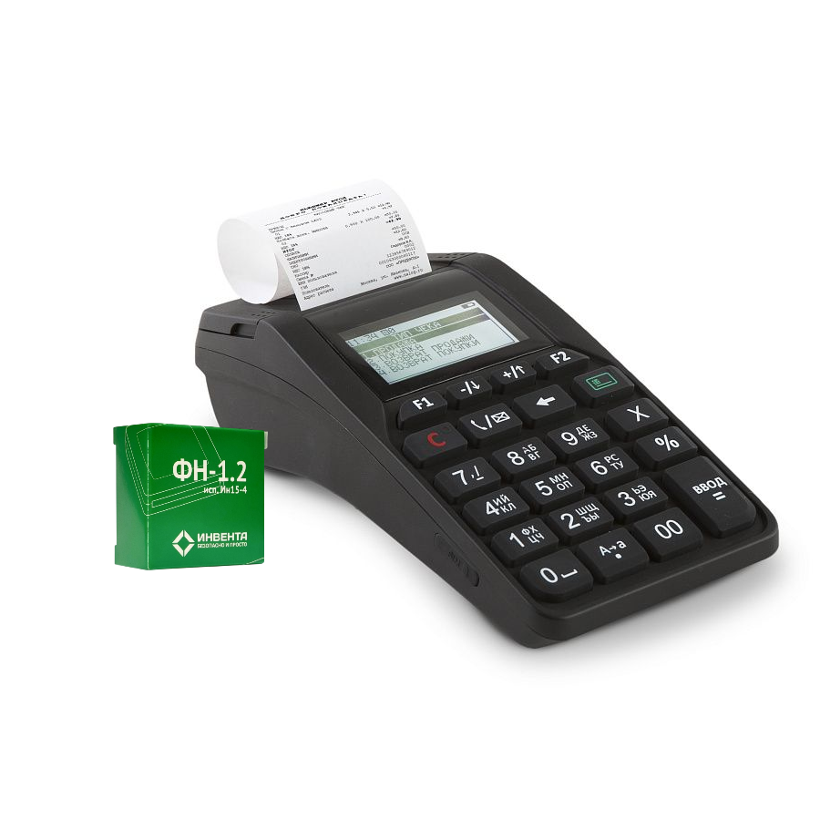 ККТ АТОЛ 92Ф. Черный. с ФН 1.2 15 мес. Ethernet. 2G. Bluetooth. Wi-Fi. 5.0