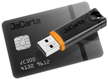 USB-токен JaCarta PKI/Flash. Flash-память 2ГБ.