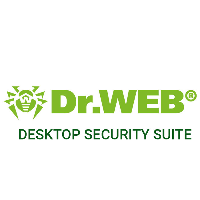Dr.Web Desktop Security Suite Комплексная защита+Центр управления на 5ПК, 1год