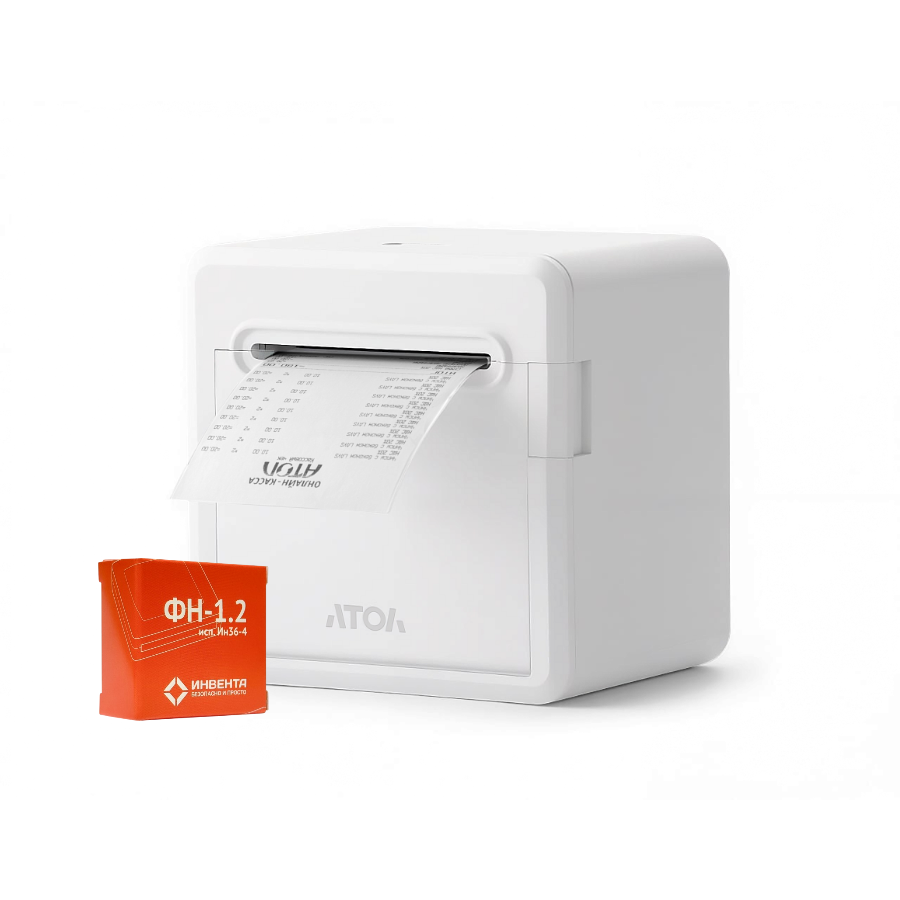 ККТ АТОЛ 22 v2 Ф. Белый. с ФН 1.2 36 мес. USB. RS-232. Ethernet. 5.0